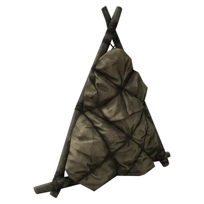 Burlap Backpack