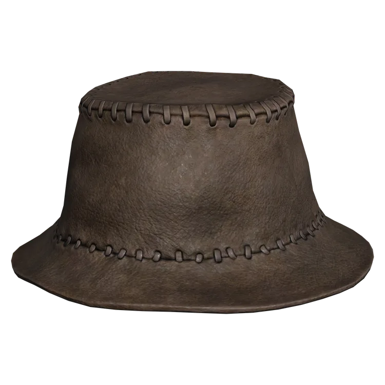 Leather Hat