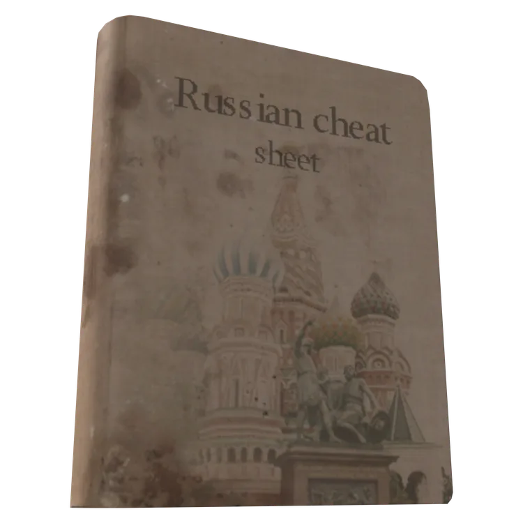 Russian cheat sheet