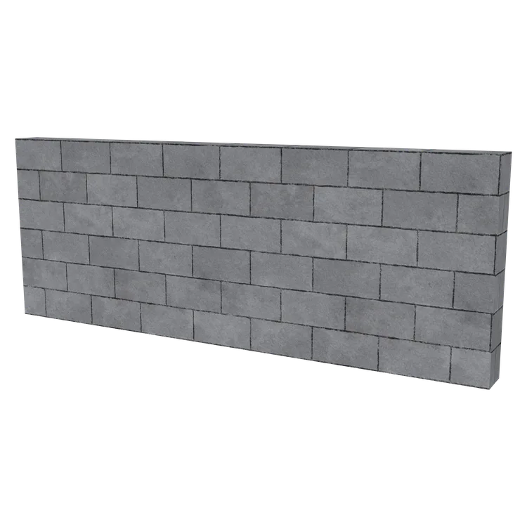 Half Wall 4m T3