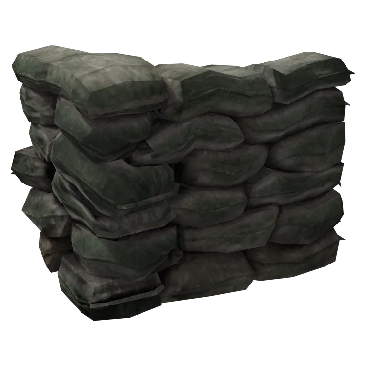 Sandbag Barrier (Corner)