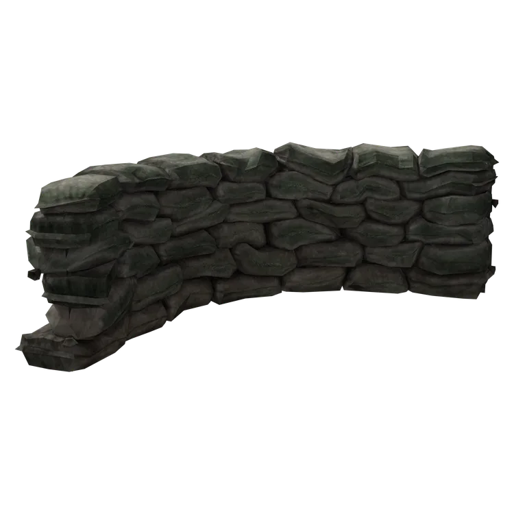 Sandbag Barrier (Round)