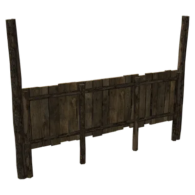 Lower Wooden Wall