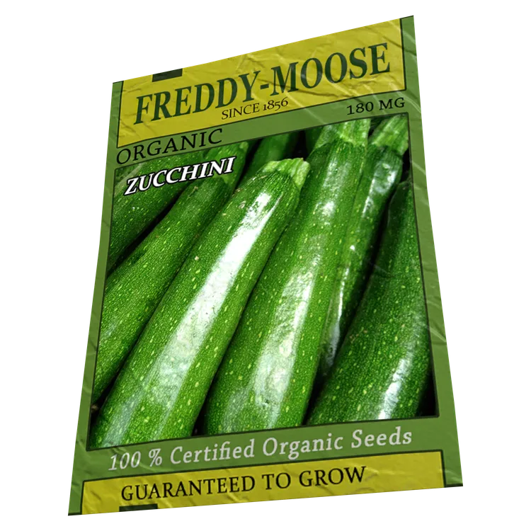 Packed Zucchini Seeds