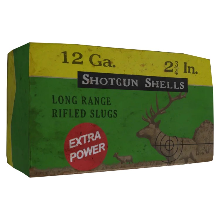 Boxed 12ga Rifled Slugs