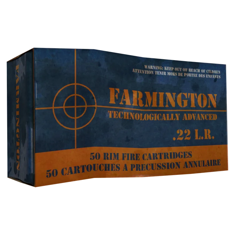 Boxed .22 LR Rounds