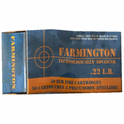 Boxed .22 LR Rounds