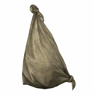 Burlap Courier Bag