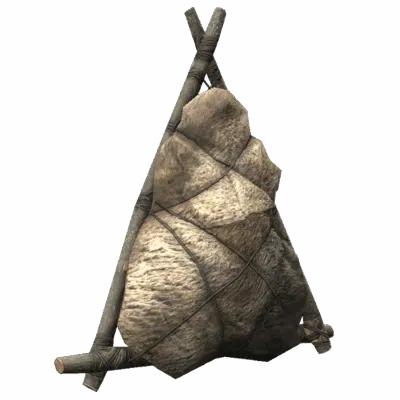 Fur Backpack
