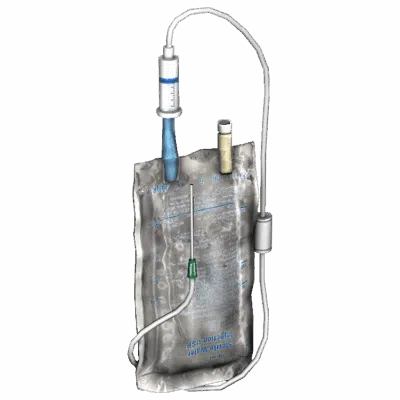 IV Saline Bag
