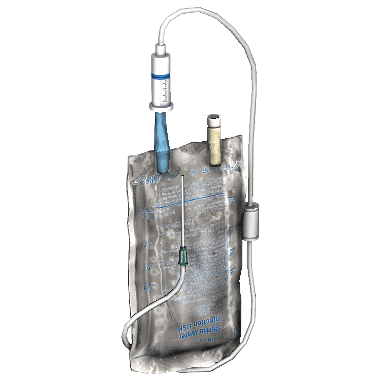 IV Saline Bag