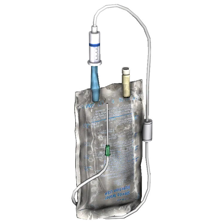 IV Saline Bag