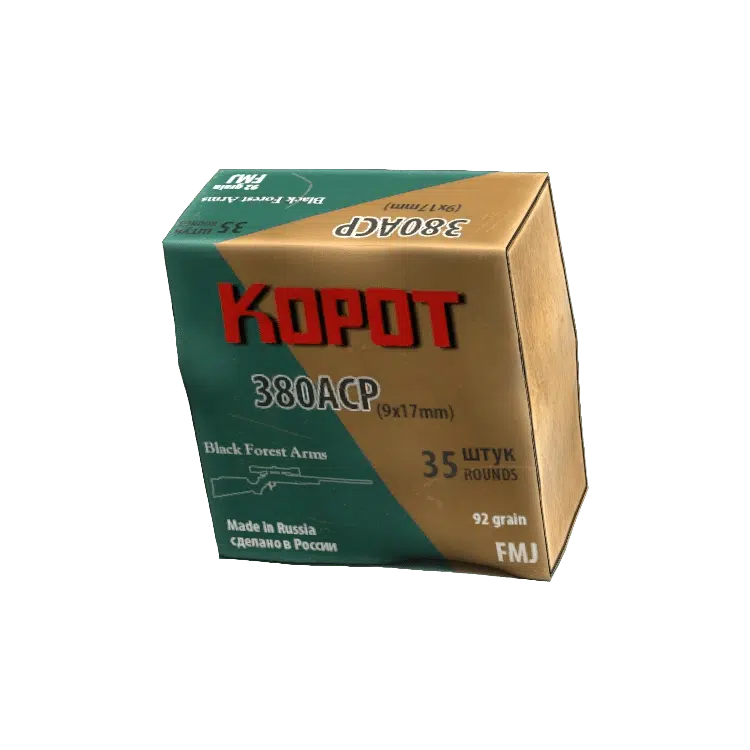 Boxed .380 ACP Rounds