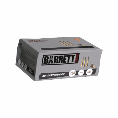 Boxed .50 BMG Rounds