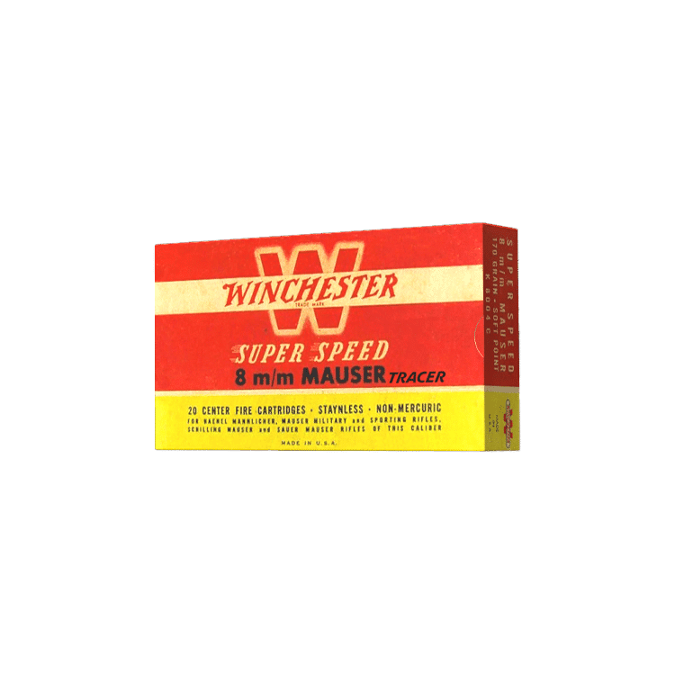 Boxed 792x57mm Mauser Tracer Rounds