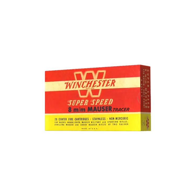 Boxed 792x57mm Mauser Tracer Rounds
