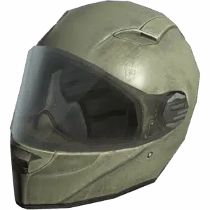 DarkMotoHelmet YellowScarred