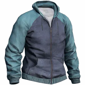 Hoodie Blue
