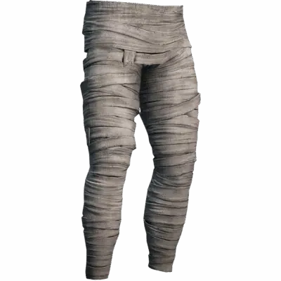 Improvised Legs Wrapping