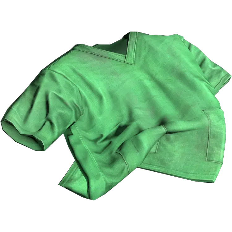 MedicalScrubsShirt Green