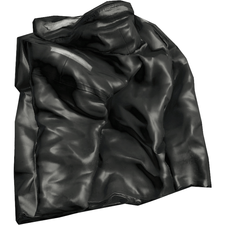 Hoodie 23 Raincoat Black