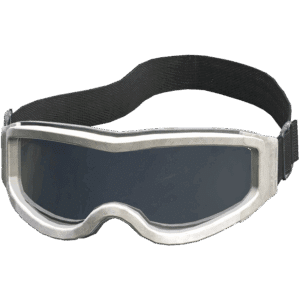 SkiGoggles WhiteClear