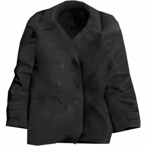 WoolCoat Black