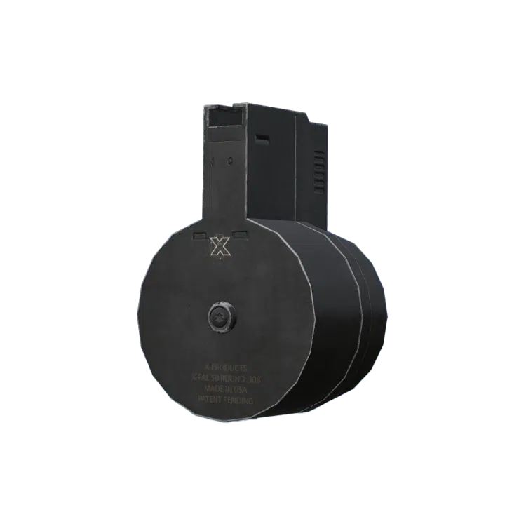 X Products X 25 50 Rounds Drum
